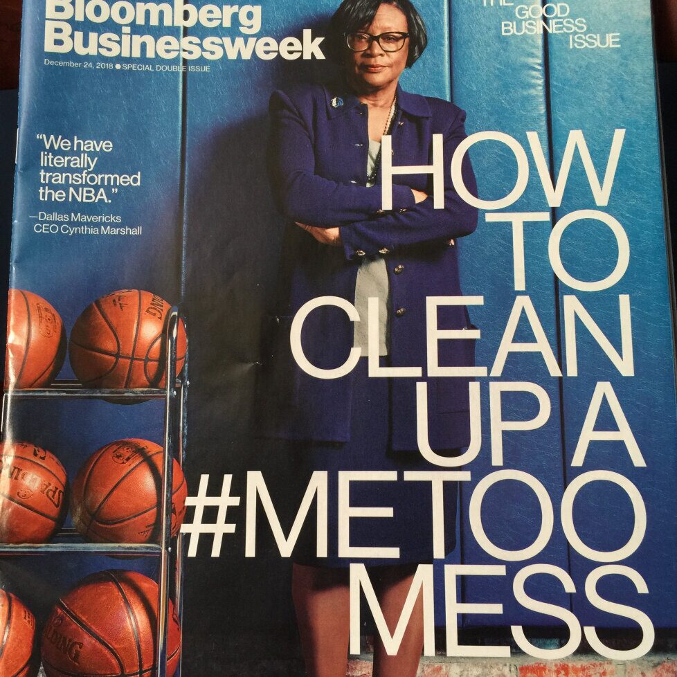 Cynthia Marshall on the cover of Bloomberg Businessweek